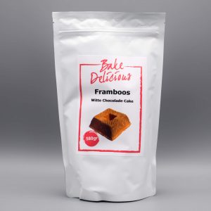 Afbeelding Framboos Witte Chocolade Cake Mix