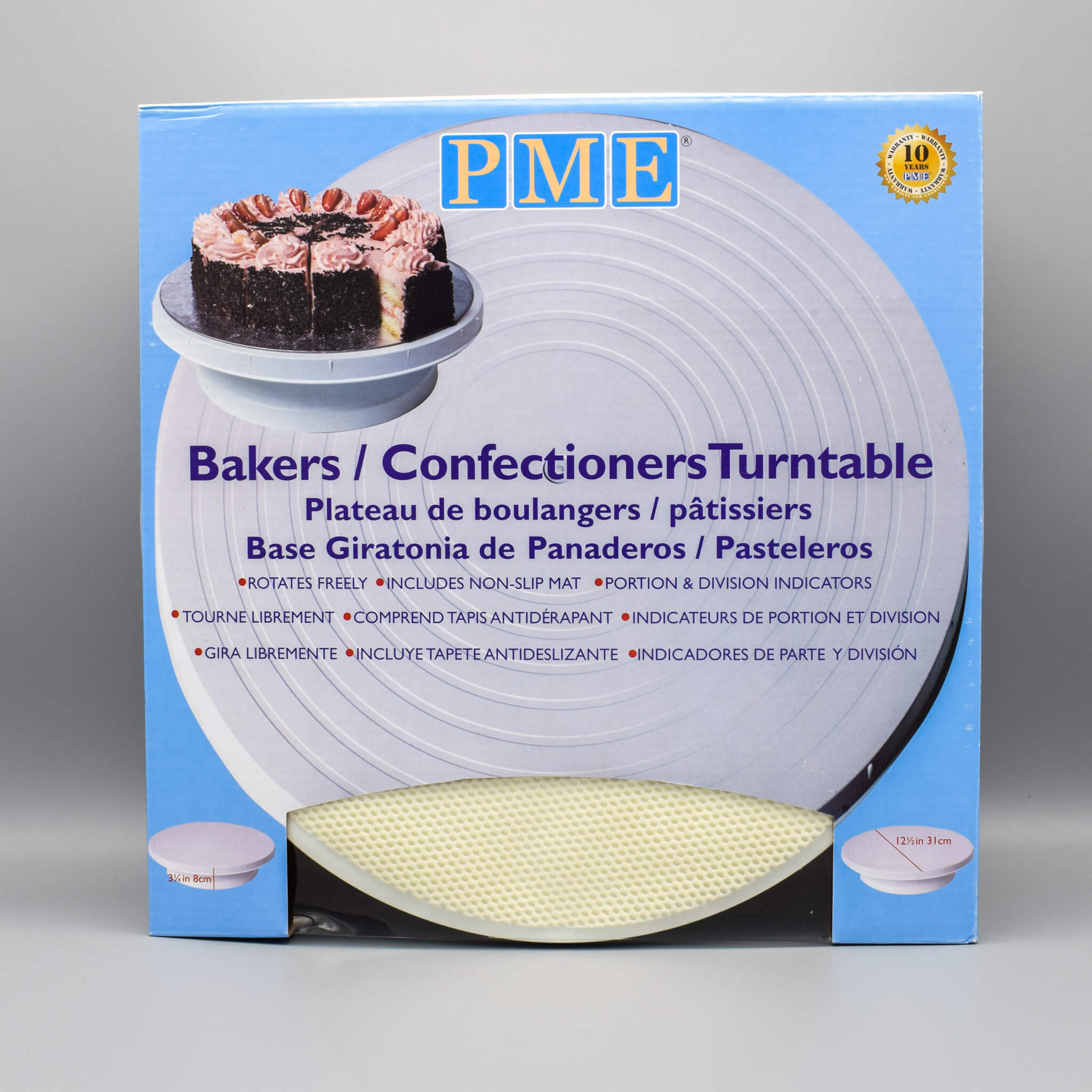 Bakers Confectioners Turntable (PME) > Voordelig > Baking Queen