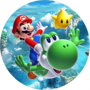Afbeelding Super Mario Eetbare Print