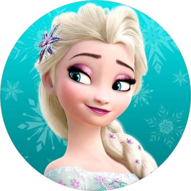 Frozen eetbare prints? Vanaf €3,50