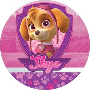 Afbeelding Paw Patrol Skye Eetbare Print