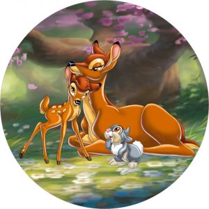 Bambi Eetbare Print en cupcake topper