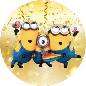 Afbeelding Minions Eetbare Print