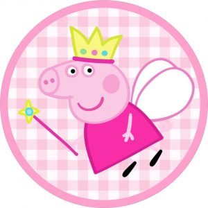 Afbeelding Peppa Pig Eetbare Print
