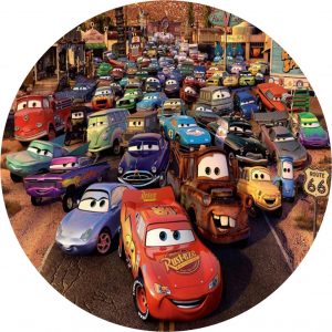 Afbeelding Cars Eetbare Print