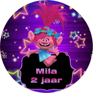 Afbeelding Trolls Eetbare Print