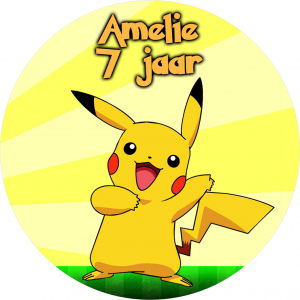 Afbeelding Pikachu Print