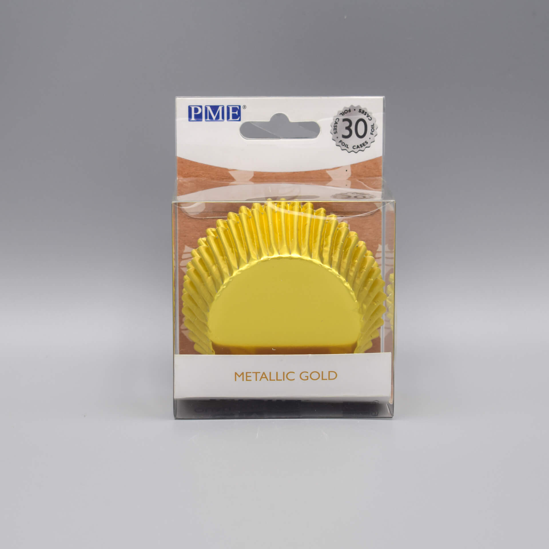 Metallic Gold Baking Cups (30 stuks) (PME) > Voordelig > Baking Queen