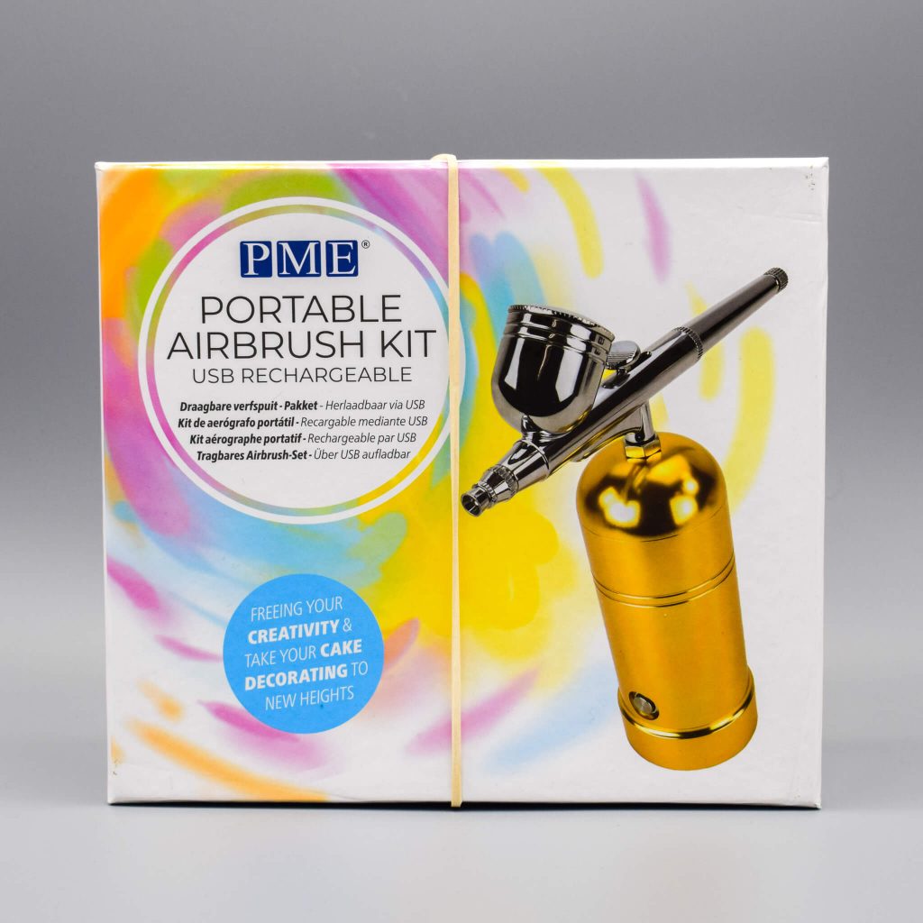 Airbrush Kit Gold (Oplaadbaar) (PME)