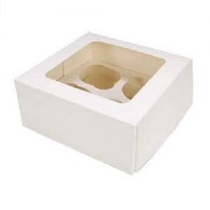 Afbeelding Blanke Cupcake Doosjes