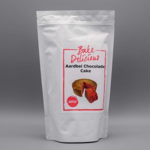 Afbeelding Aardbei Chocolade Cake Mix