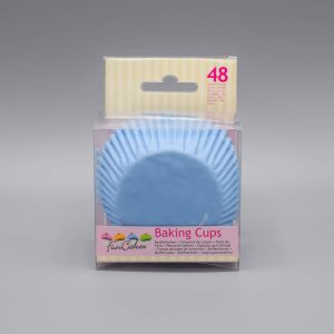 Afbeelding Lichtblauwe Baking Cups
