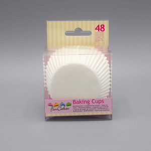 Afbeelding Witte Baking Cups