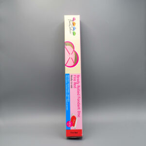 Afbeelding Rood Uitgerolde Fondant Disc