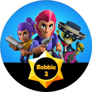 Afbeelding Gepersonaliseerde Brawl Stars Print