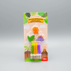 Afbeelding Dino Kaarsjes Set