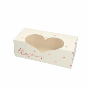 Afbeelding Love Taartdoos met Venster