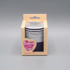 Afbeelding Paarse Cupcake Cups