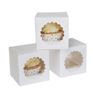 Afbeelding Witte Cupcake Dozen