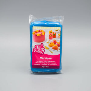 Afbeelding Aqua Blauwe Marsepein