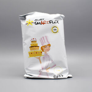 Afbeelding Witte Velvet Rolfondant