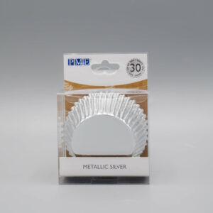 Afbeelding Zilver Metallic Baking Cups