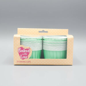 Afbeelding Mintgroene Cupcake Cups