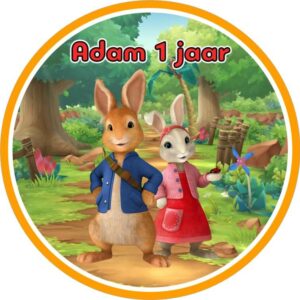 Afbeelding Pieter Konijn Eetbare Topper