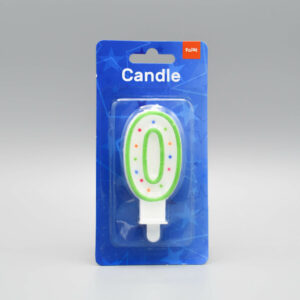 Afbeelding Groene Cijferkaarsjes