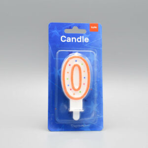 Afbeelding Oranje Cijferkaarsjes