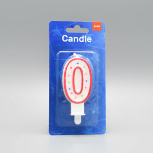 Afbeelding Rode Cijferkaarsjes