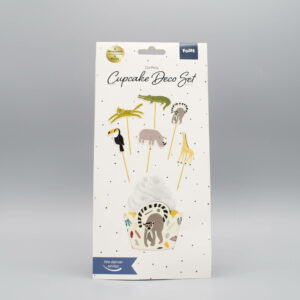 Afbeelding Zoo Party Cupcake Decoratie Set