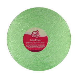 Afbeelding Licht Groene Ronde Cakedrums
