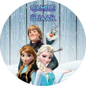 Afbeelding Frozen Eetbare Print