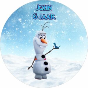 Afbeelding Frozen Olaf Eetbare Print