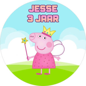Afbeelding Peppa Pig Eetbare Print