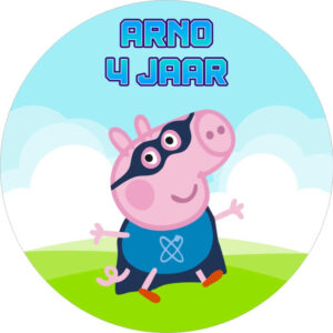 Afbeelding Peppa Pig George Eetbare Print