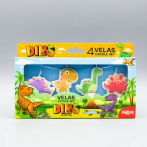 Afbeelding Dino Kaarsjes Set