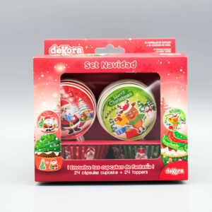 Afbeelding Kerst Cupcake Kit