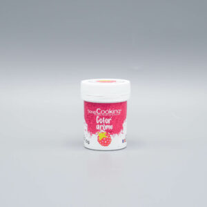 Afbeelding Framboos Roze Kleur en Smaakpoeder
