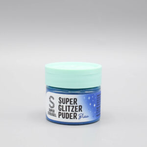Afbeelding Blauwe Glitter Poeder