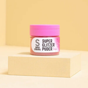 Afbeelding Donker Roze Glitter Poeder