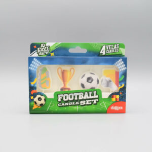 Afbeelding Voetbal Kaarsjes Set