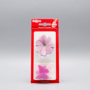 Afbeelding Bloemen en Vlinders Ouwel Decoraties