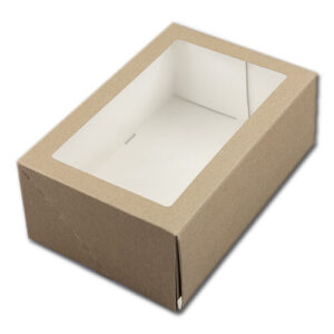 Afbeelding Kraft Taartdozen met Venster