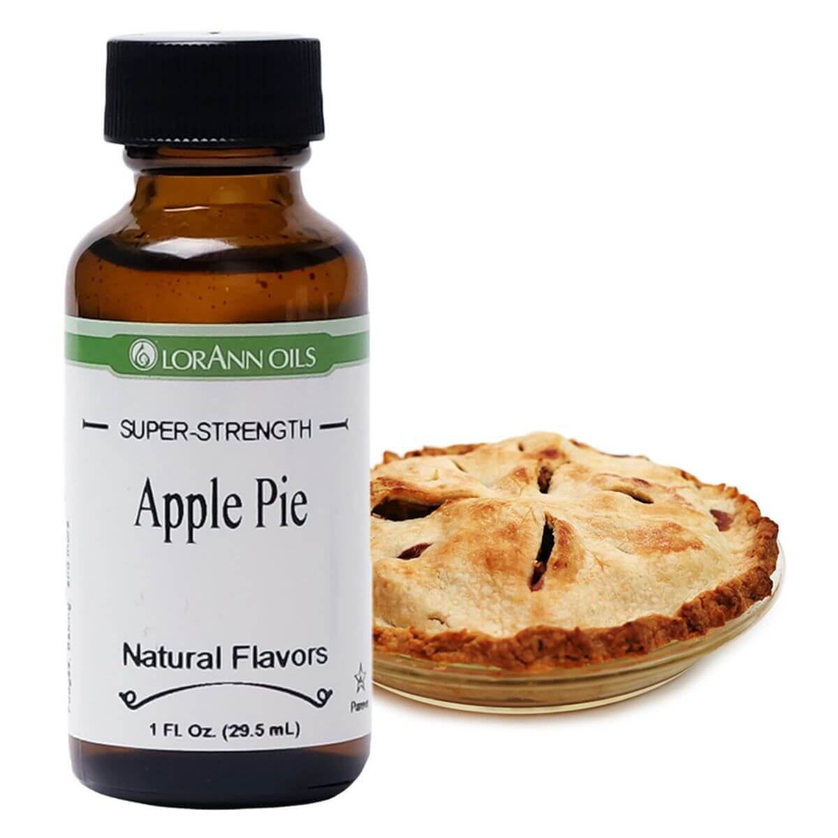 Apple Pie Smaakstof (Super Strenght Flavor) (29,5ml) (LorAnn) Afbeelding Apple Pie Smaakstof