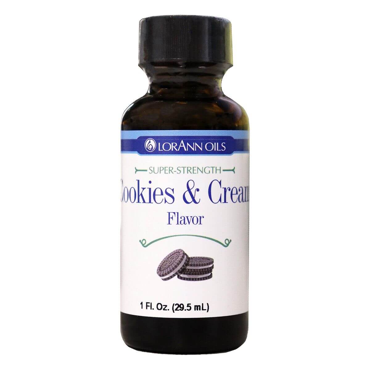 Cookies and Cream Smaakstof (Super Strenght Flavor) (29,5ml) (LorAnn) Afbeelding Cookies and Cream Smaakstof