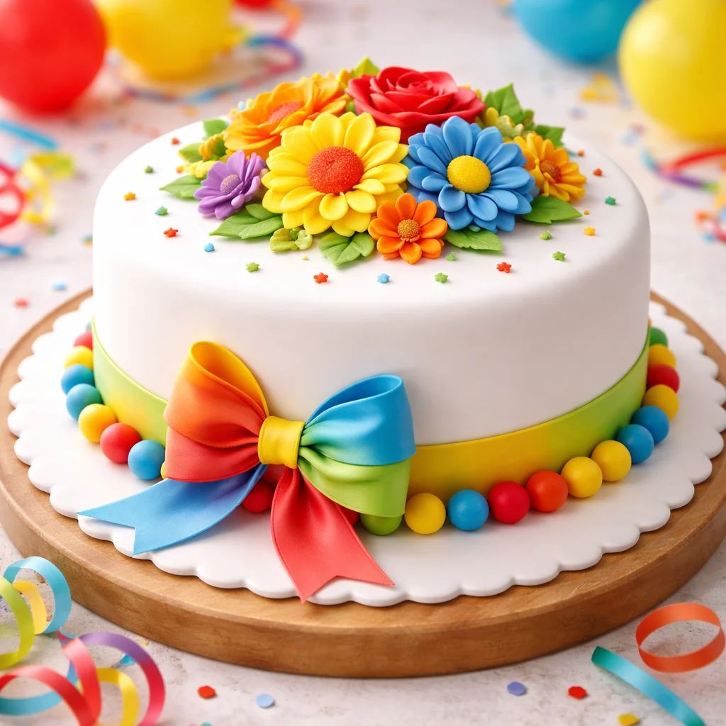 Sweet Value Fondant Taart