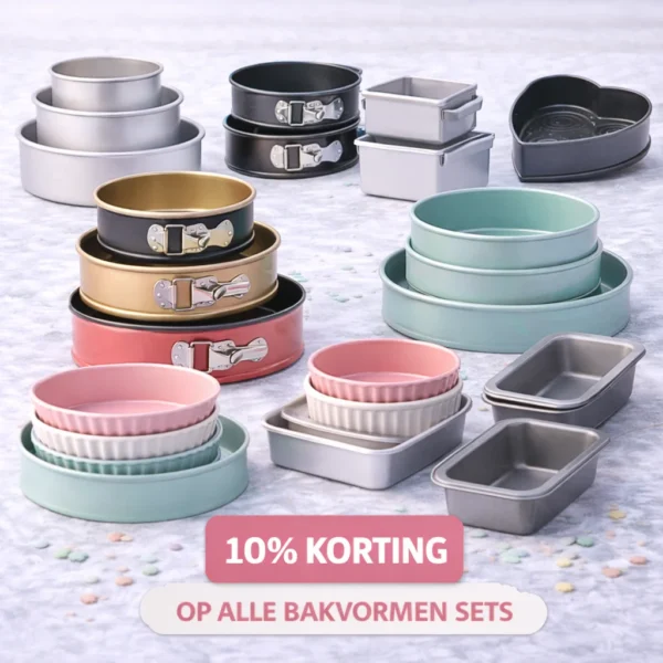 Bakvormen Sets aanbieding Bakvormen Sets aanbieding