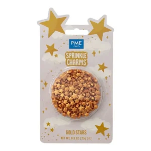 Afbeelding Sterren Goud Sprinkle Charms